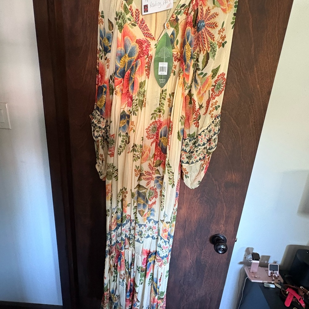 FARM Rio Floral Maxi Dress - Multicolor